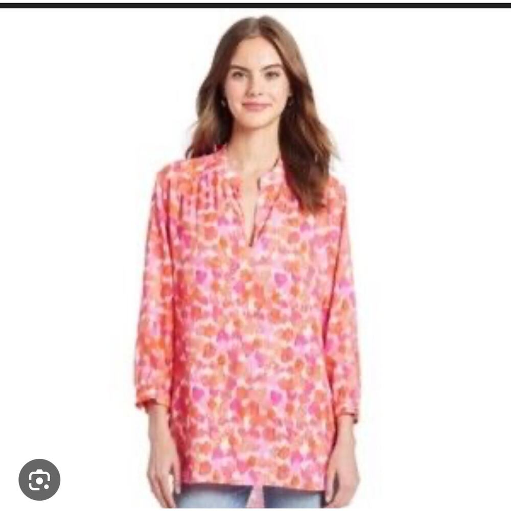 NWT Amanda Uprichard everyday rosato blouse sz XS - Picture 2 of 4